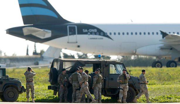 Libyan plane hijacked and diverted to Malta by Pro Gaddafi hijackers