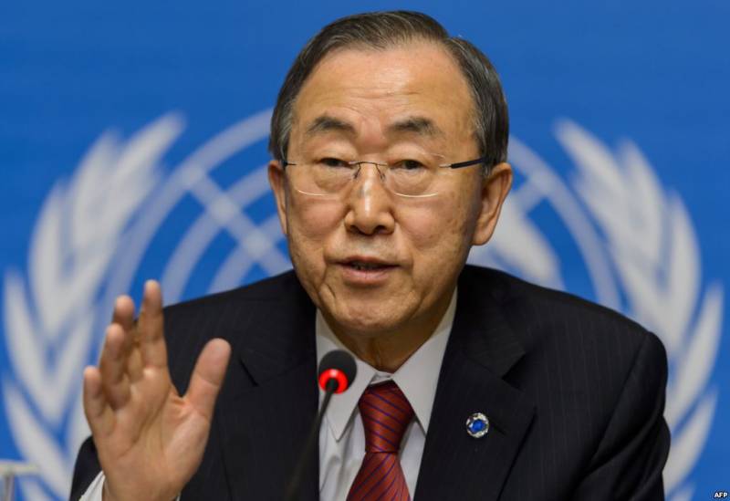 Ban Ki-Moon urges Pakistan-India to resolve conflicts through dialogue