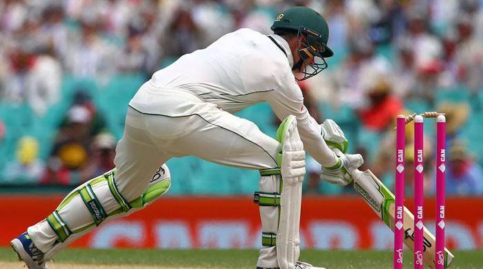 Third Test: Sharjeel falls early after Australia declare at 538