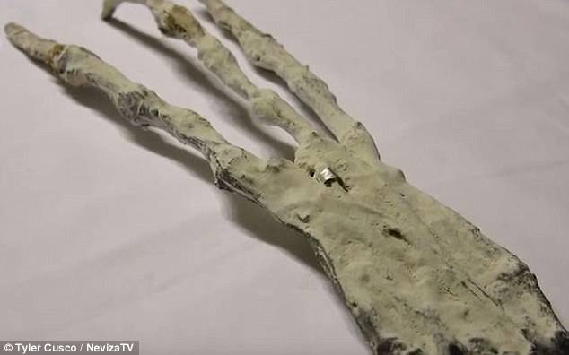 Proof of ALIENS found in Peru? Mysterious giant 'claw' with eight inch fingers and a warped skull unearthed