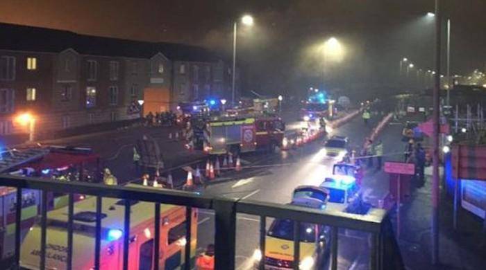 Flats evacuated following London blast