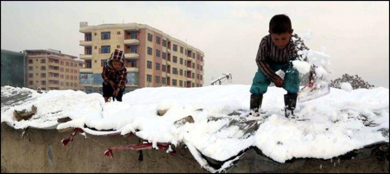 Extreme cold weather kills 27 Afghan children
