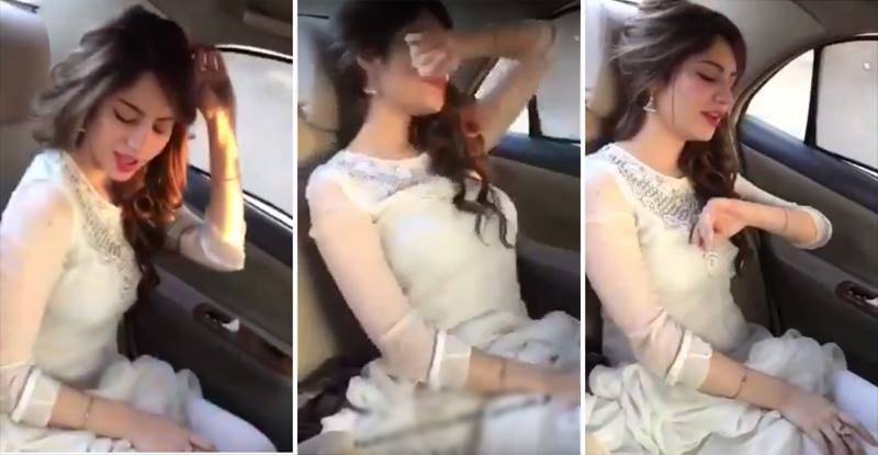 Watch: Neelum Munir’s New Dance in car Goes Viral