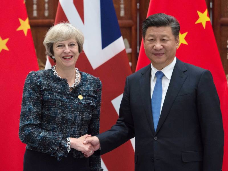 British PM May plans to visit China to strengthen trade links