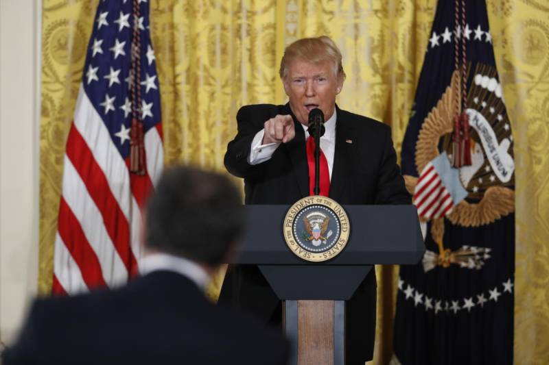 Trump declares media 'the enemy of the American people'