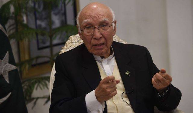 Pakistan to not transfer mass destruction weapons to state or non-state actors: Sartaj