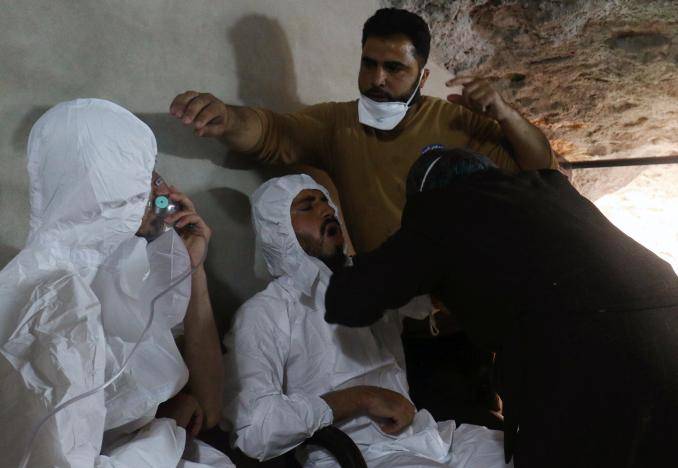Gas attack in Syria kills 58 people including 11 children