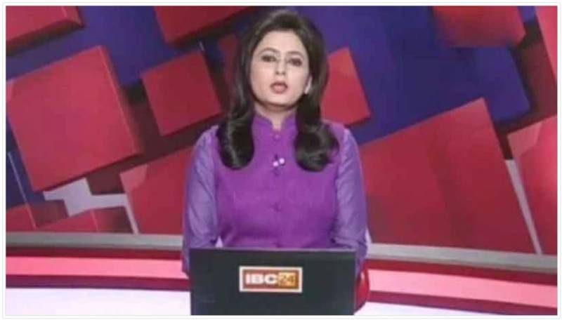 Watch: Daring anchor reads breaking news of husband's death