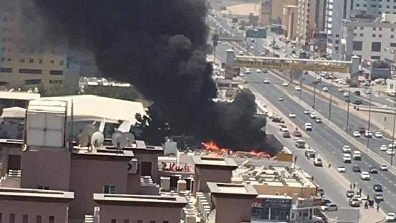Massive blaze erupts in Ajman’s shopping center