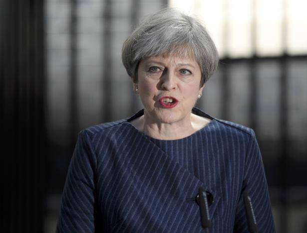 British PM May calls for early election
