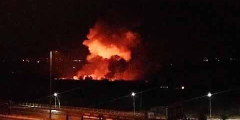 Bomb exploded near Damascus airport