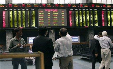 KSE-100 index surges by 678.50 points