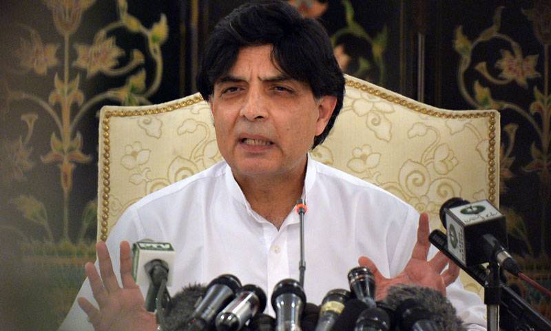 Nisar orders action against those ‘ridiculing’ Pak Army