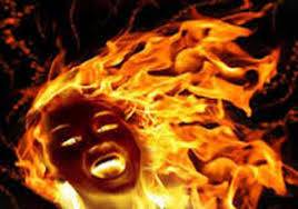 In-laws ablaze woman for not having children