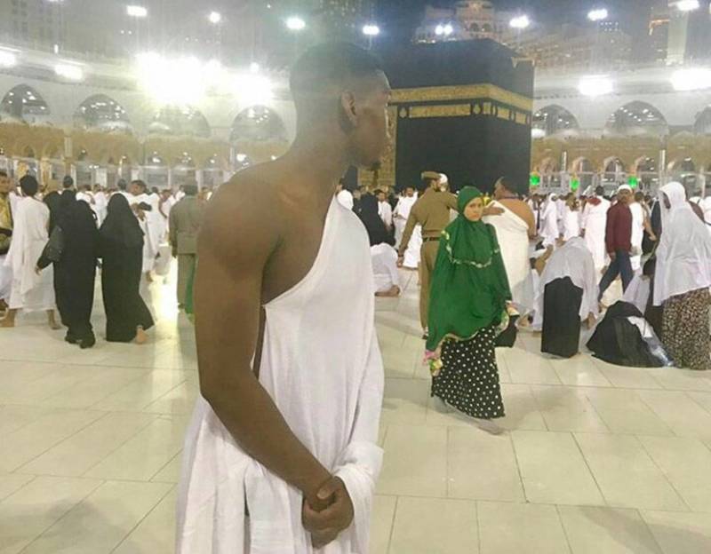 Mecca ‘most beautiful thing I’ve seen’, says world’s most expensive footballer Paul Pogba