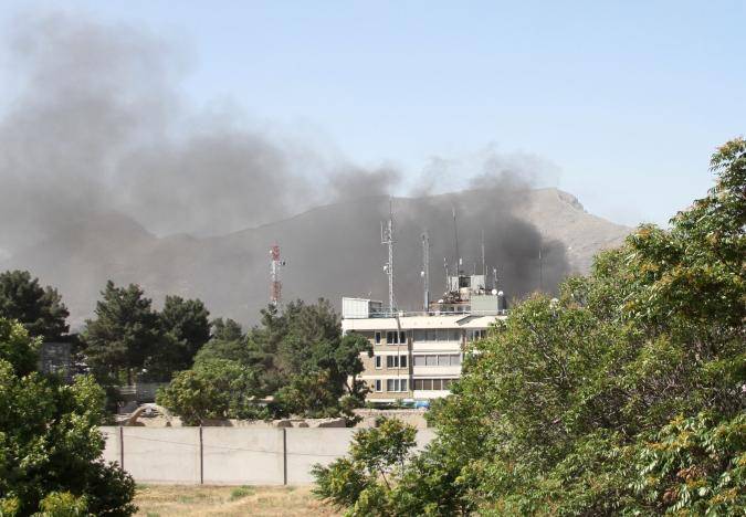 Massive blast rocks foreign embassies in Kabul 80 killed, 300 wounded