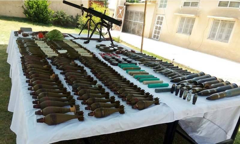 12 terrorists killed, cache of weapons recovered: ISPR