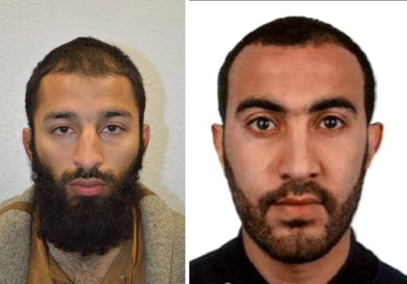 UK police name two London attackers, say a British citizen born in Pakistan, previously known to them