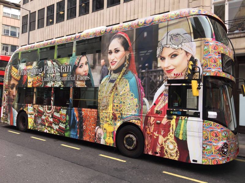 Mindblowing Pakistan Branded Buses famous in Central London (Pics)