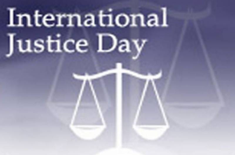 World Day for International Justice being observed today
