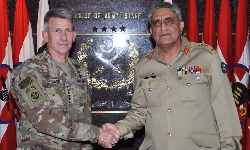 Army chief meets US general, shares concerns over increasing criticism