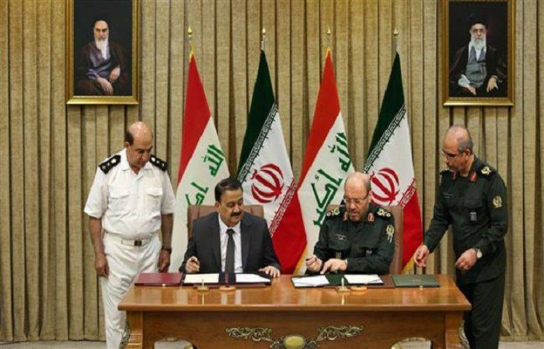 Iran signs military cooperation deal with Iraq
