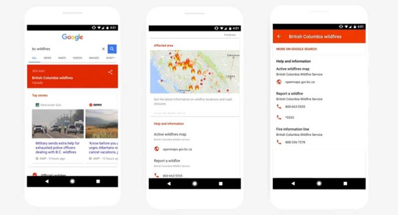 Google introduces SoS alert feature 