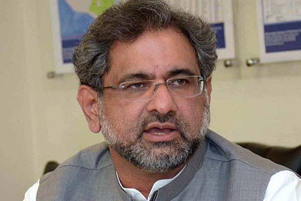 Shahid Khaqan Abbasi submits nomination papers for PM slot
