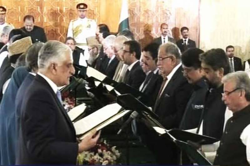 PM Abbasi's cabinet takes oath today