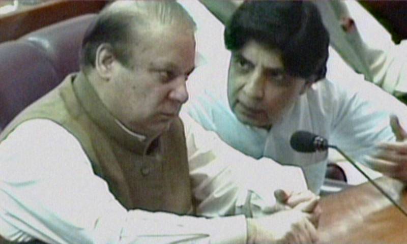 Ch Nisar attends NA session avoiding former PM’s GT Road power show
