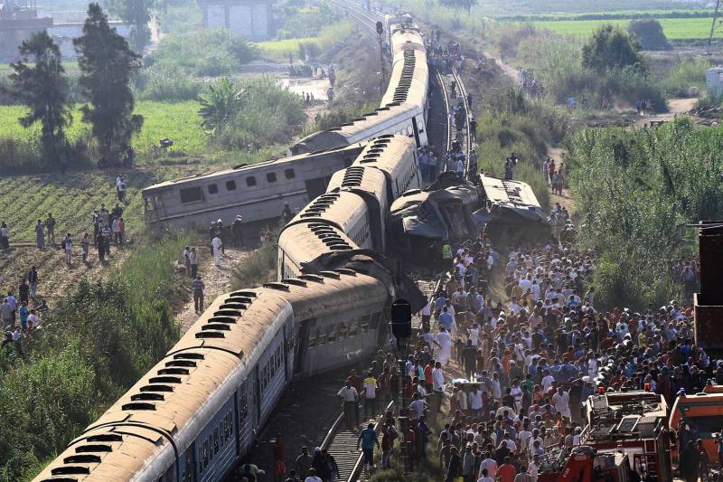 42 killed, over 100 injured as trains collide in Egypt