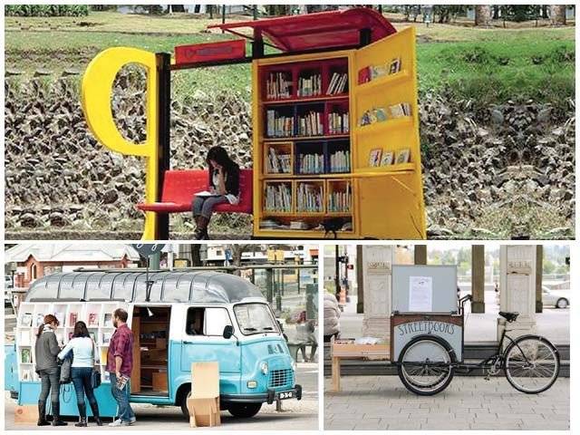 Mobile libraries around the world