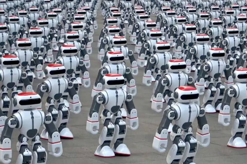 Watch: Over 1,000 dancing robots set world record