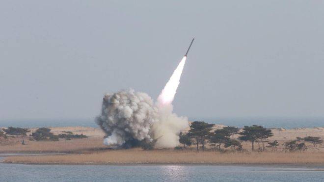 North Korea fires short-range missiles as South Korea, U.S. conduct drills
