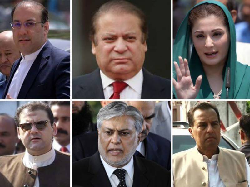 NAB approves four references against Sharif family, Dar