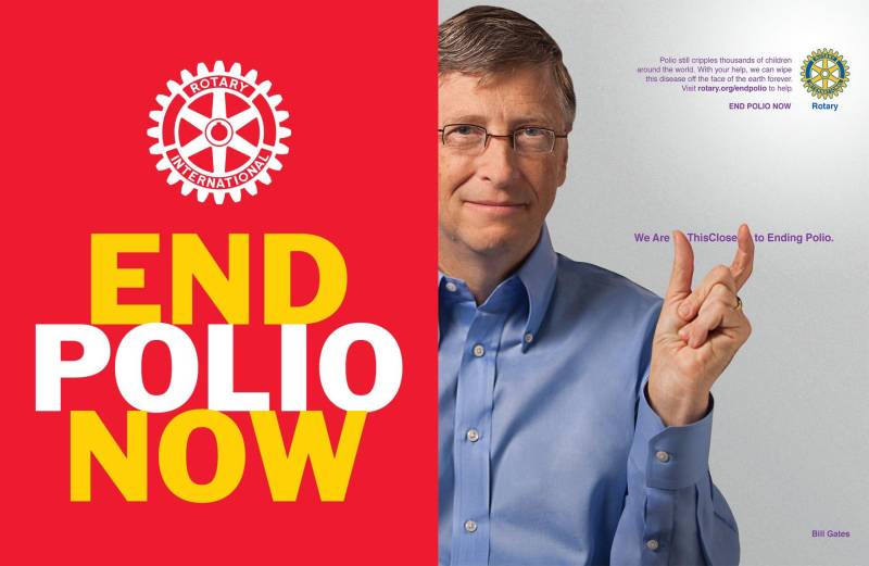 Bill Gates hails steps taken by Pakistan to eradicate polio