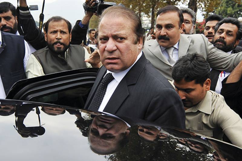 Former PM Nawaz reaches Punjab House, indictment in graft cases postponed