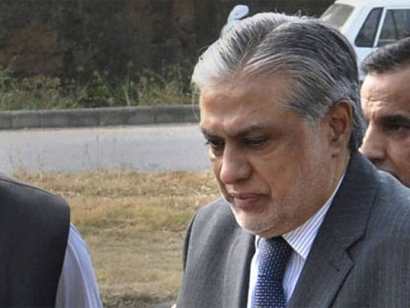 Ishaq Dar appears before court for third hearing