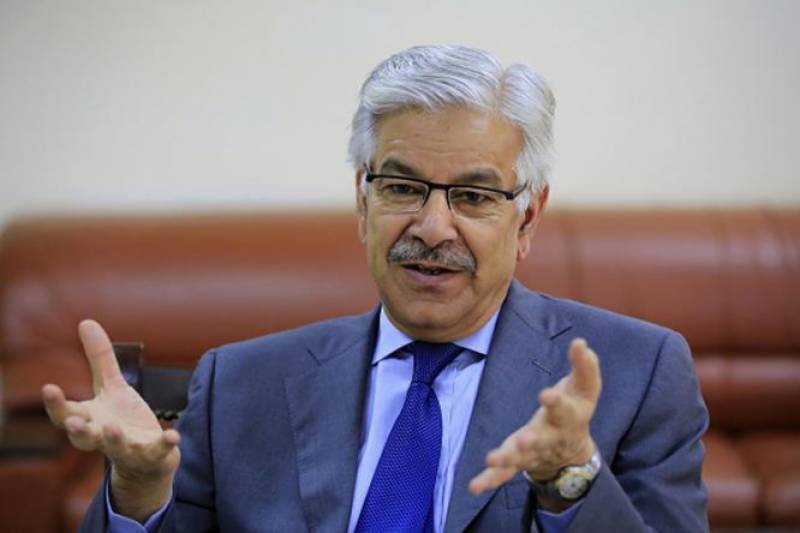 Khawaja Asif rejects any dictation against national interest