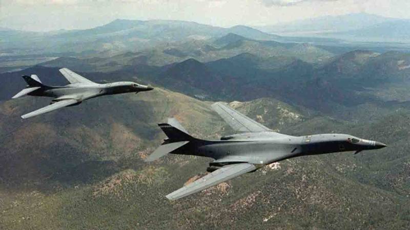 American bombers overfly Korea peninsula