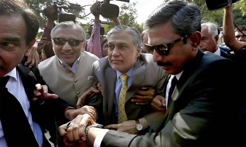 Dar appears before AC, bank official records statement in graft reference