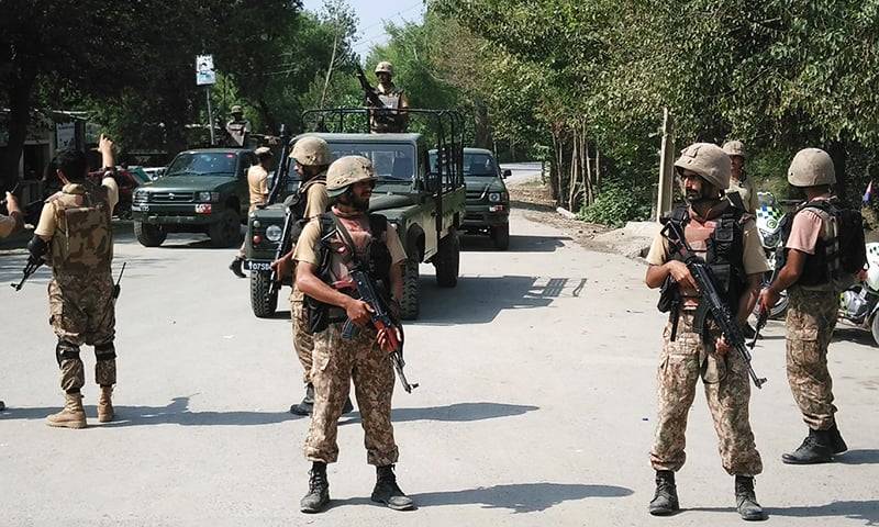 Terrorists involved in attacking army personnel killed in Afghanistan