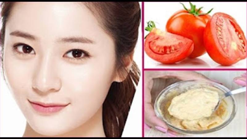 Get spotless clear, glowing skin with tomato