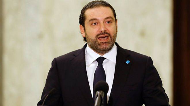 Outgoing Lebanese PM Hariri leaves Saudi, meets Abu Dhabi crown prince