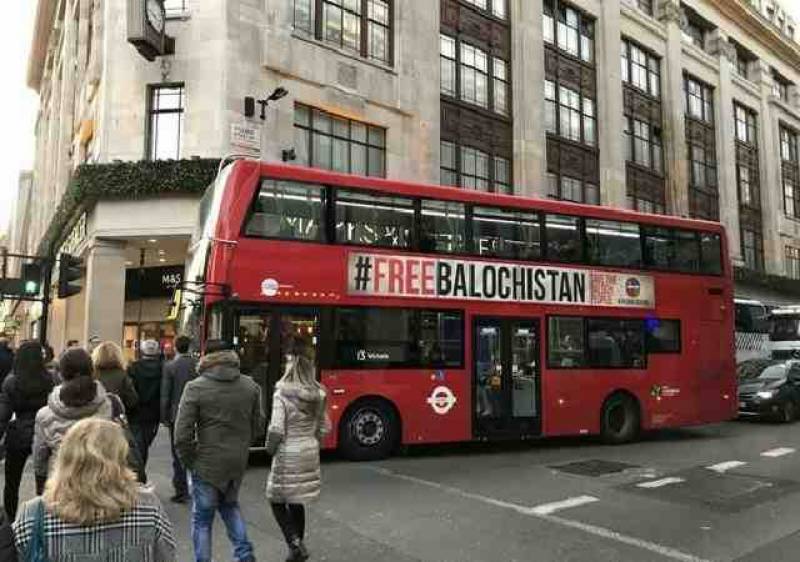 Pakistan embassy protests, London turns down ‘Free balochistan’ campaign
