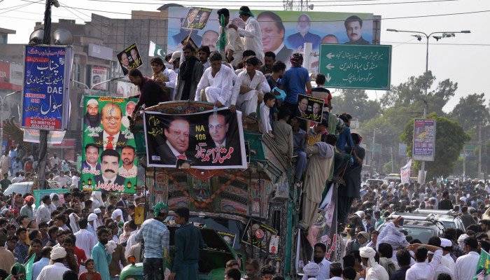 Ousted PM Nawaz to address public gathering in Abbottabad