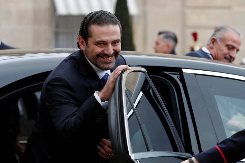 Hariri back in Lebanon for first time since quitting as PM