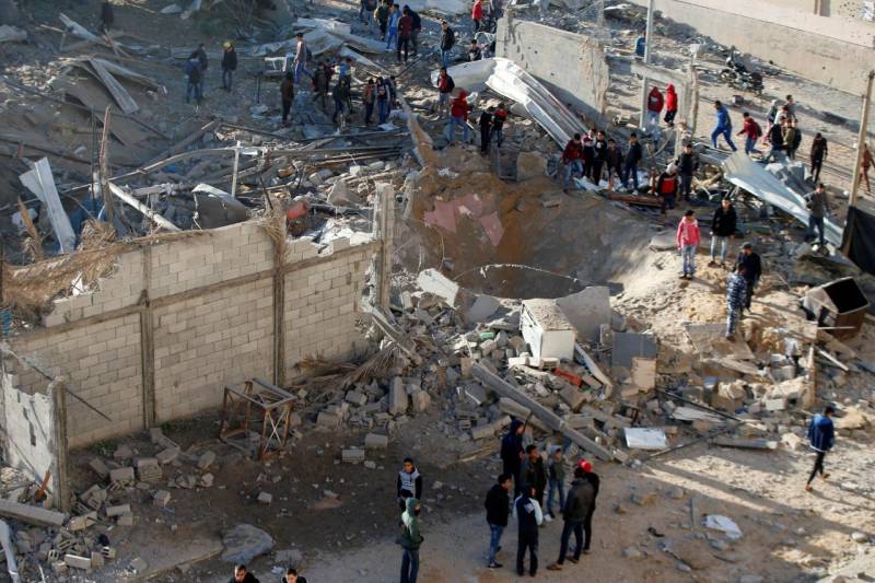 Israeli strikes kill two Palestinians in Gaza