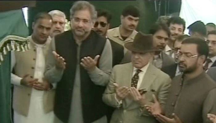 Jhang: PM Abbasi lays foundation stone of 1263MW power plant