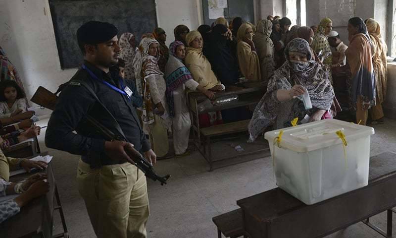 Polling for PP-20 Chakwal by-elections underway